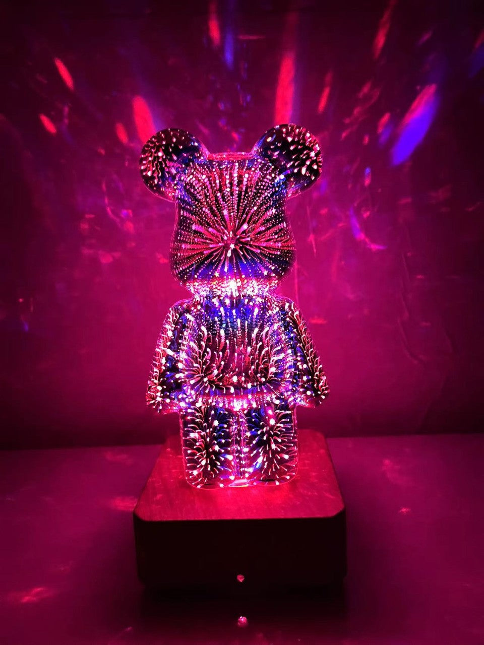 Fire Work Glow Teddy Bear